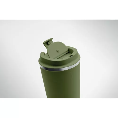 Duplafalú pohár, 350 ml (Sötétzöld)