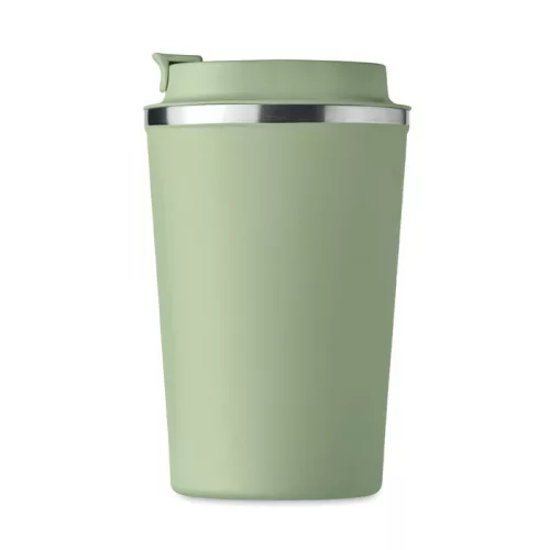 Duplafalú pohár, 350 ml (Mentazöld)