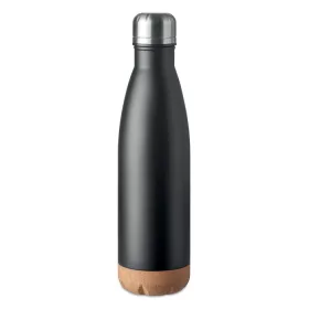 Duplafalú palack 500 ml (Fekete)
