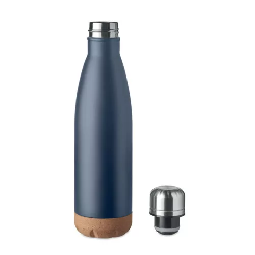 Duplafalú palack 500 ml (Francia Tengerészkék)