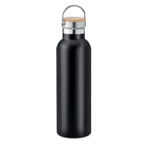 Duplafalú termosz 750 ml (Fekete)