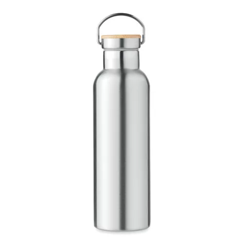 Duplafalú termosz 750 ml (Matt Ezüst)