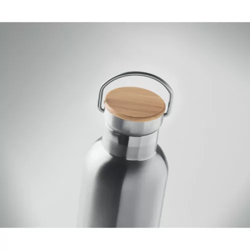 Duplafalú termosz 750 ml (Matt Ezüst)