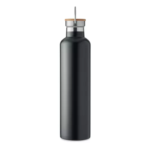 Duplafalú termosz 1 l (Fekete)