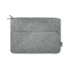 RPET filc cipzáras laptoptáska (Szürke)