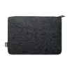 RPET filc cipzáras laptoptáska (Kőszürke)
