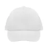 Biopamut baseball sapka 250g/m²mo6432-85 (Fehér)