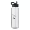 RPET palack PP fedéllel 650 ml (Fekete)