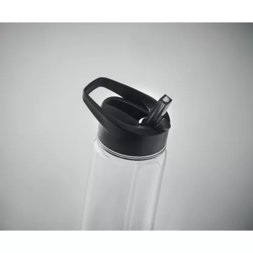 RPET palack PP fedéllel 650 ml (Fekete)