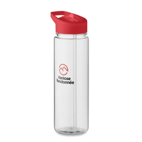 RPET palack PP fedéllel 650 ml (Piros)