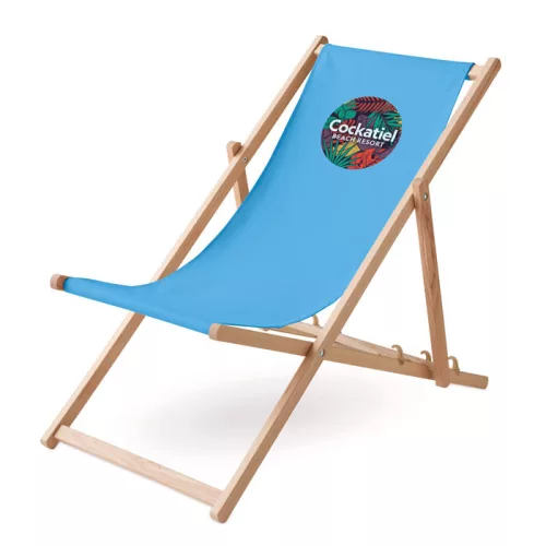 Strandszék fából (Türkiz)