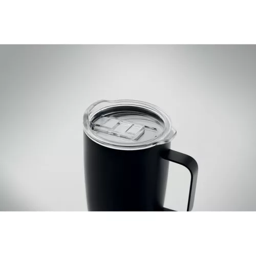 Duplafalú pohár 300 ml (Fekete)