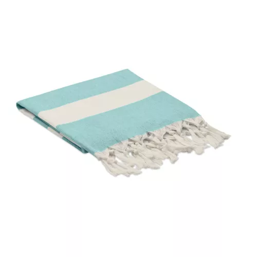 Hamam törölköző/takaró 140 g (Türkiz)