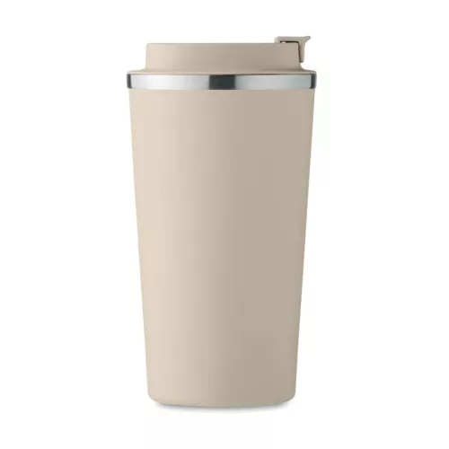Duplafalú pohár 510 ml (Bézs)