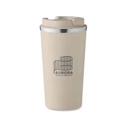 Duplafalú pohár 510 ml (Bézs)