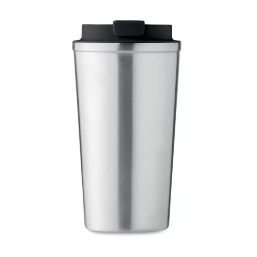 Duplafalú pohár 510 ml (Matt Ezüst)