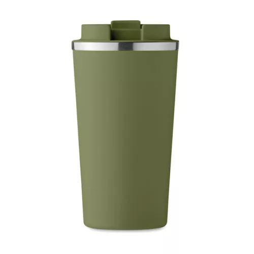Duplafalú pohár 510 ml (Sötétzöld)