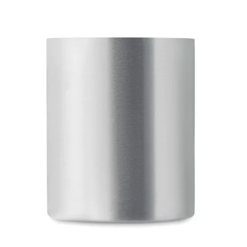 Duplafalú bögre 300 ml (Matt Ezüst)