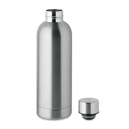 Duplafalú palack 500ml (Matt Ezüst)