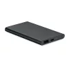4000 mAh powerbank, C csatl. (Fekete)