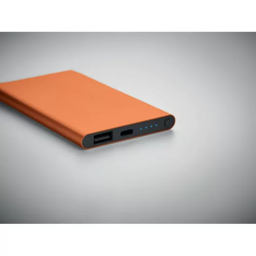 4000 mAh powerbank, C csatl. (Narancssárga)