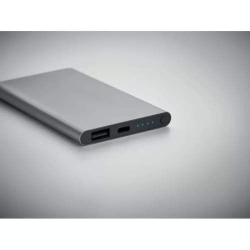 4000 mAh powerbank, C csatl. (Titániumszürke)