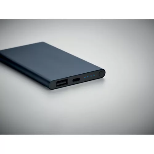 4000 mAh powerbank, C csatl. (Francia Tengerészkék)