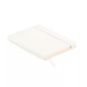 A5 vonalas újrahaszn.PU notesz (Fehér)