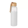 Üveg palack szilikon tok,500ml (Fehér)
