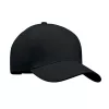 5 panel baseball sapka 260g/m² (Fekete)