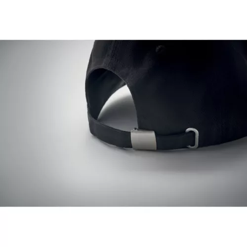 5 panel baseball sapka 260g/m² (Fekete)