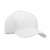 5 panel baseball sapka 260g/m² (Fehér)