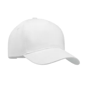5 panel baseball sapka 260g/m² (Fehér)