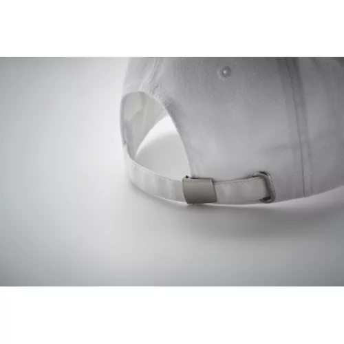 5 panel baseball sapka 260g/m² (Fehér)