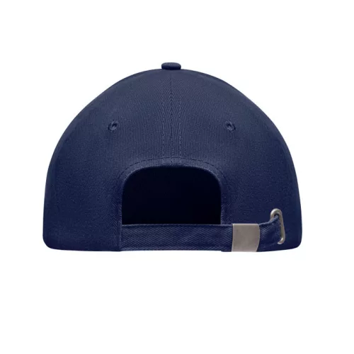 5 panel baseball sapka 260g/m² (Kék/Fehér)