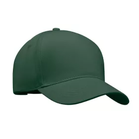 5 panel baseball sapka 260g/m² (Sötétzöld)