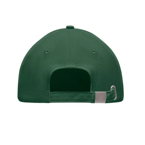 5 panel baseball sapka 260g/m² (Sötétzöld)