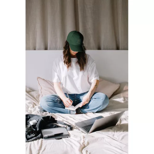 5 panel baseball sapka 260g/m² (Sötétzöld)