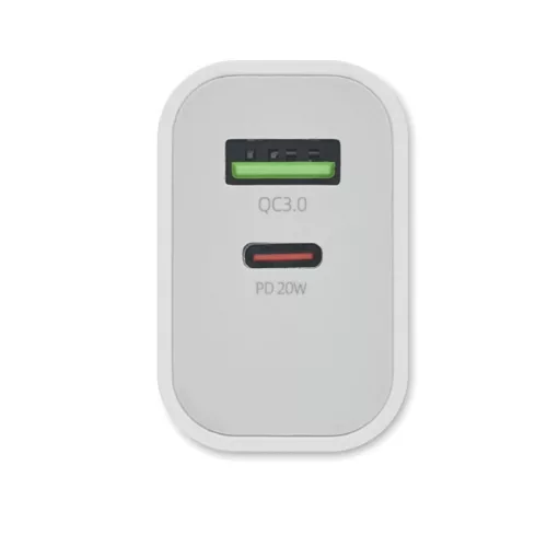 18W 2 portos USB EU töltő