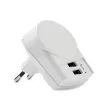 Skross Európa USB töltő (2xA)