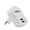 Skross Európa USB töltő (2xA)