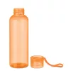 Tritán palack 500ml (Áttetsző Narancssárga)