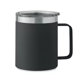 Duplafalú bögre 300 ml (Fekete)