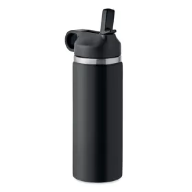 Duplafalú palack 500 ml (Fekete)