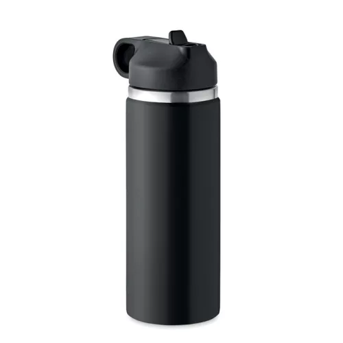 Duplafalú palack 500 ml (Fekete)