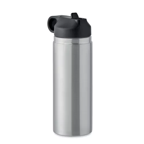 Duplafalú palack 500 ml (Matt Ezüst)