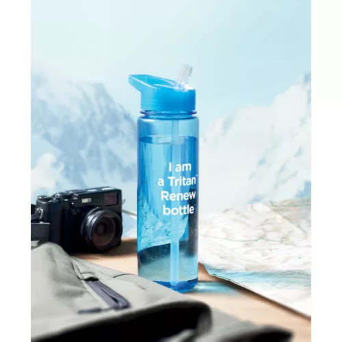 Tritan Renew™ palack 650 ml (Áttetsző Kék)
