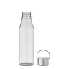 RPET palack, acél fedél 600 ml (Áttetsző)