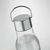 RPET palack, acél fedél 600 ml (Áttetsző)