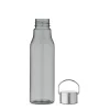 RPET palack, acél fedél 600 ml (Áttetsző Szürke)